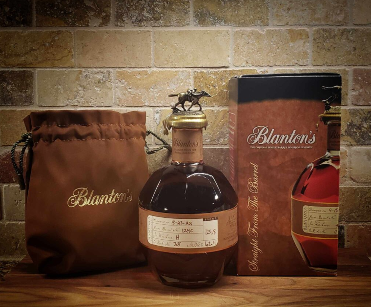 Blanton’s Straight From the Barrel bourbon 750ML price