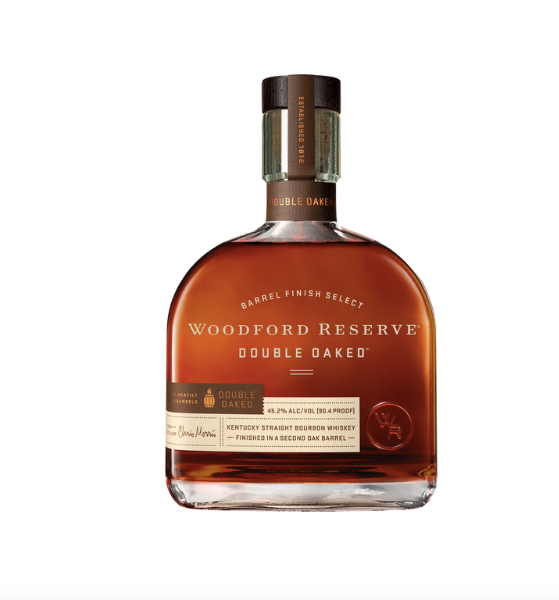 Woodford Reserve Double Oaked 750ml Price bottle.