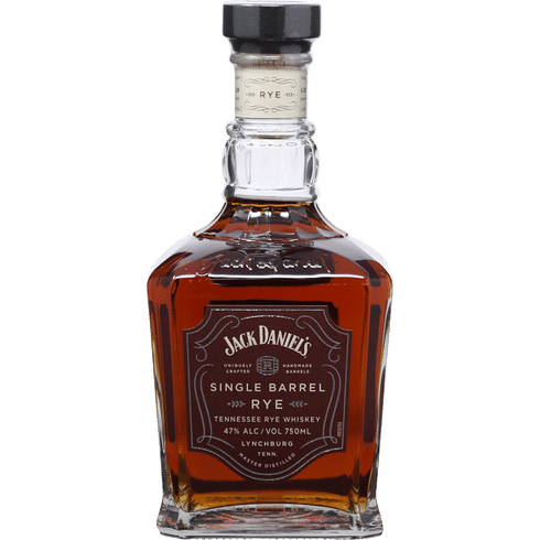 Jack Daniel's Single Barrel Rye 750ml bottle.